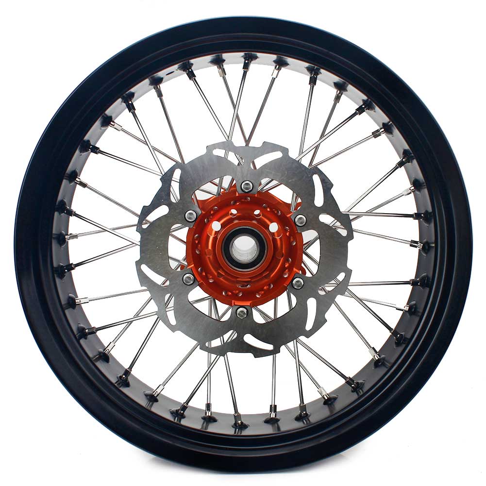 Complete Motorcycle Spoke Wheel Rims for Supermoto KTM SX SX-F XC-F EXC-F350 XC-W