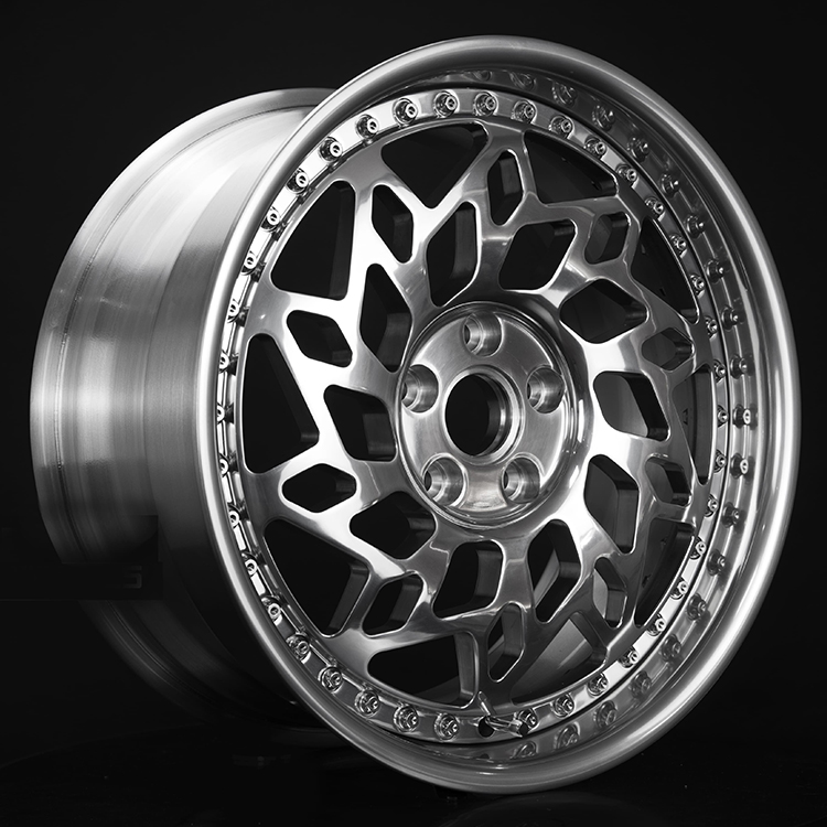 2- Piece Aluminum Car Wheel For Volkswagen