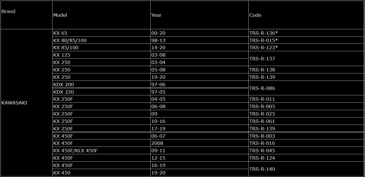 radiator for kawasaki