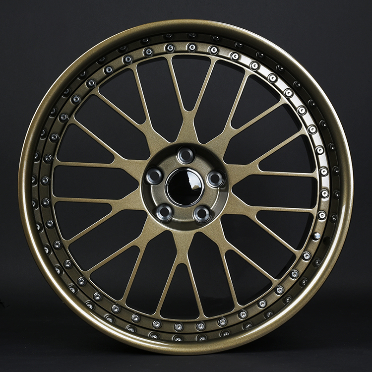 2- Piece Aluminum Car Wheel For Audi 