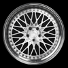 2- Piece Aluminum Car Wheel For Benz